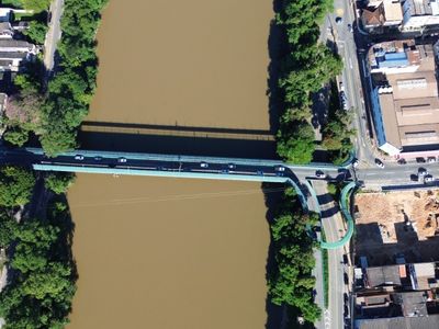 Ponte Pequetito Amorim terá faixa interditada por revisão preventiva