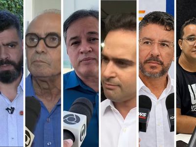 Candidatos ao governo da Paraíba cumprem agenda de campanha em hospitais e com lojistas