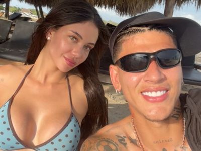 Jorge Carrascal publica fotos com modelo Evellin Nicomedes em viagem a Cartagena