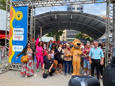 Caminhada do Amicão reúne cerca de 350 cães em Barra do Piraí