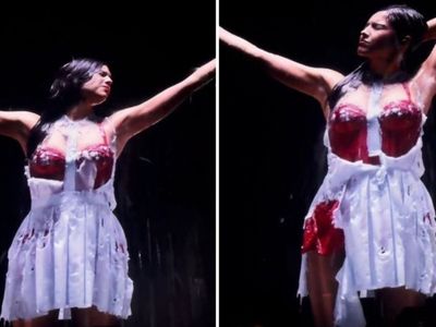 Vestido de Olivia Rodrigo derrete em show nos EUA e viraliza entre fãs em Goiânia