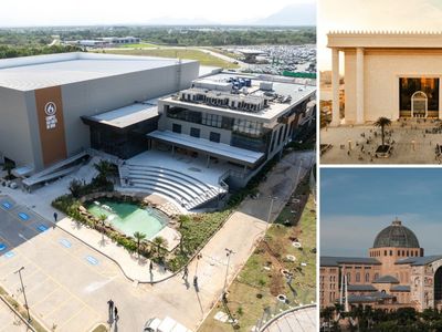 Megaigreja em Vitória tem fragrância exclusiva e capacidade para 12 mil fiéis