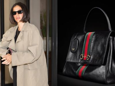 Bruna Marquezine desembarca na Milão Fashion Week com bolsa de R$ 19 mil