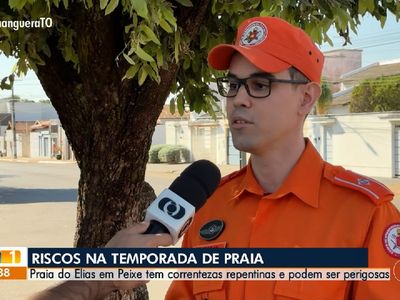 Telejornal Jornal Anhanguera 1ª Edição destaca notícias do Tocantins