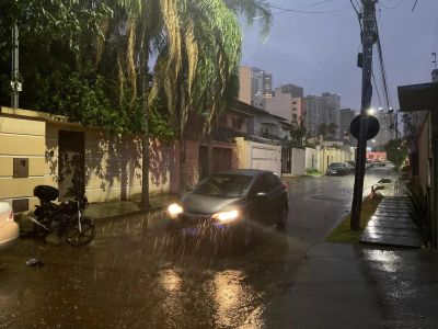 Chuva chega a Goiânia após dias de calor acima de 35 °C