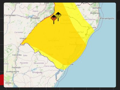 Temporais atingem RS no sábado e podem afetar logística do primeiro turno