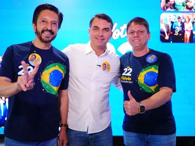 MDB formaliza apoio a Flávio Bolsonaro em ato nesta terça-feira